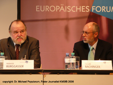 Forum Alpbach 2008 Dr. Michael Populorum Gesundheitsgespr�che